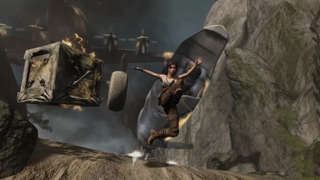 Tomb Raider: Definitive Edition Nintendo Switch Plane Crash Set-piece